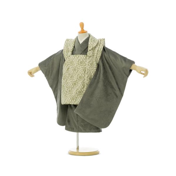 七五三 ３歳着物男の子被布セット 90-100cm e-kimono-rental_haoh135