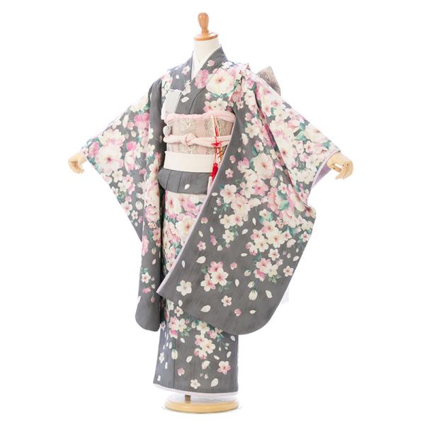JILLSTUART|110〜120cm|七五三着物レンタルフルセット(グレー系