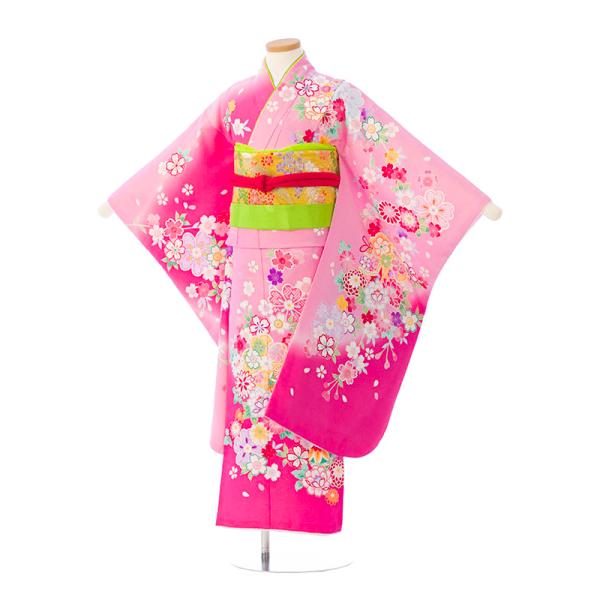 レンタル着物|7歳女の子|陽気な天使|115〜125cm|七五三着物レンタル