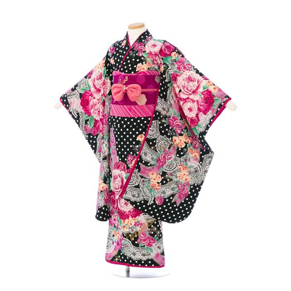 mezzo piano Mezzo Piano|110〜120cm|七五三着物レンタルフルセット(黒