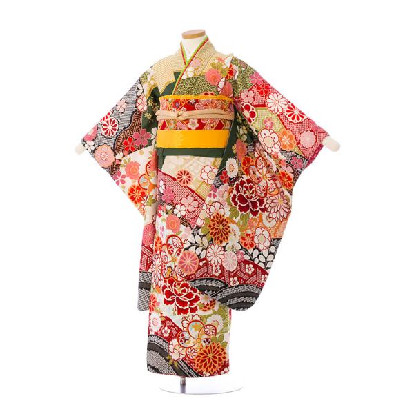 レンタル着物|7歳女の子|式部浪漫|110〜120cm|七五三着物レンタルフル