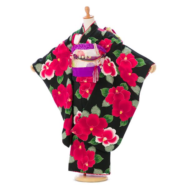 ☆花わらべ☆七五三☆７歳ほ☆女の子☆753 子供着物☆椿☆ ☆花わらべ☆七五三☆7歳ほ☆女の子☆753 子供着物☆