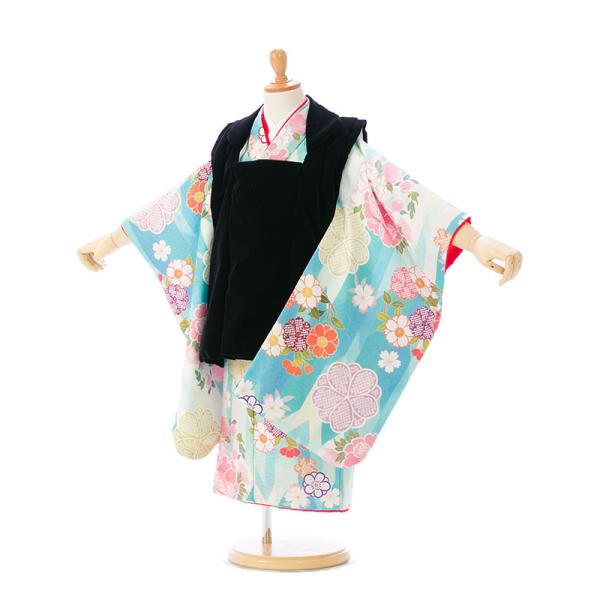 KAGURA 式部浪漫 七五三 3歳 女の子 着物セット　110cm 七五三 着物 3歳 753 被布着物セット 女の子 式部浪漫 KAGURA