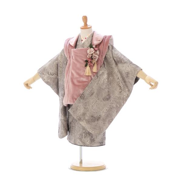 アンティーク調 被布｜七五三着物3歳 女の子(被布)フルセット