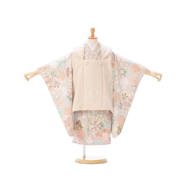 七五三　被布　式部浪漫　KAGURA 3歳着物セット e-kimono-rental_haph658