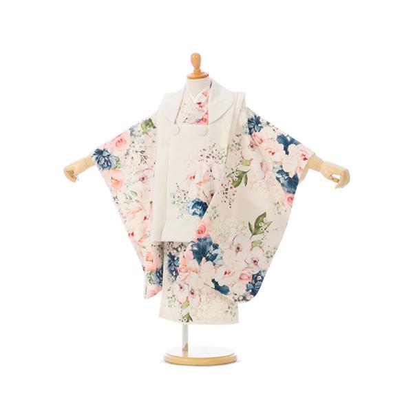 被布セット|姉妹コーデ|90〜100cm|七五三着物3歳|女の子(被布