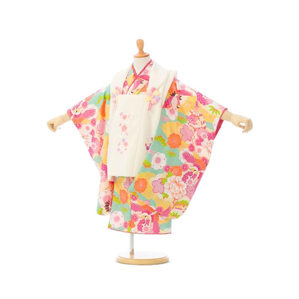 被布セット|式部浪漫|90〜100cm|七五三着物3歳|女の子(被布)フルセット