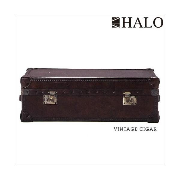 受注生産 HALO ハロ ワトソンミディアムトランク ヴィンテージシガー