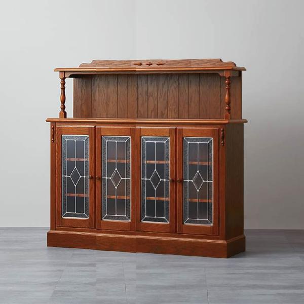 三越カントリーハウス サイドボード 三越（Mitsukoshi） カントリーハウス 宮付サイドボード4枚戸 CLB13 木