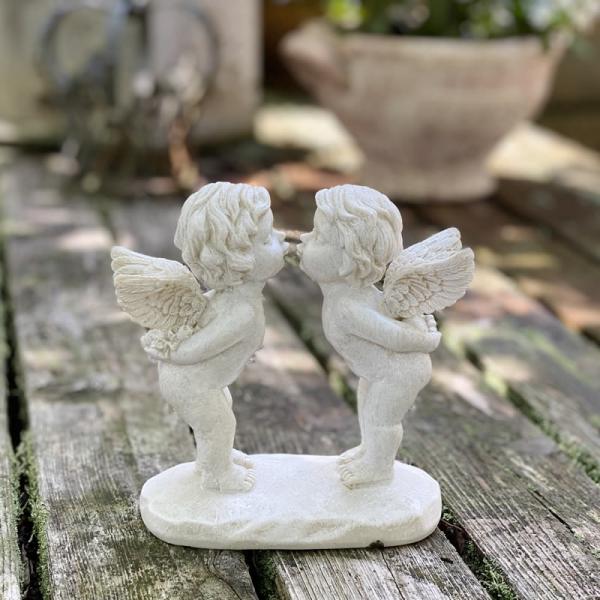 輸入雑貨 エンジェルキッス 天使 置物 おしゃれ 天使雑貨