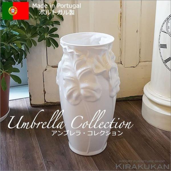 ポルトガル製　フラワー　ペイント　傘立て ポルトガル製 フラワー ペイント 傘立て 傘立て