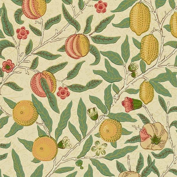 楽天市場】【William Morris ウィリアムモリス 壁紙】Fruit フルーツ