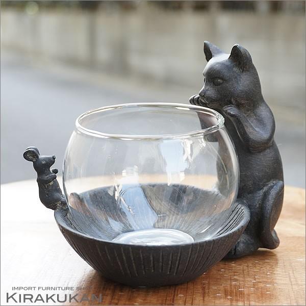 猫雑貨 キャット マウス 猫とねずみ ボウル 可愛い おしゃれ雑貨 のねこの置物 輸入家具 雑貨の専門店 E木楽館 通販 Yahoo ショッピング