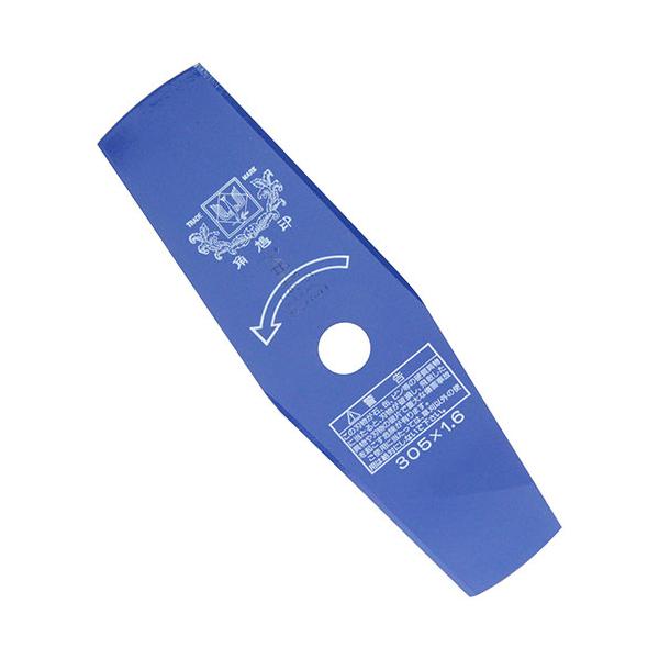 農業機械チップソー 切込2枚刃 ブルーカッター 1枚入 305mm×1.6mm [4938457013037] 草刈り 刈払機用 角鳩印 軽量 やわらかい草に最適 ツムラメーカー直送