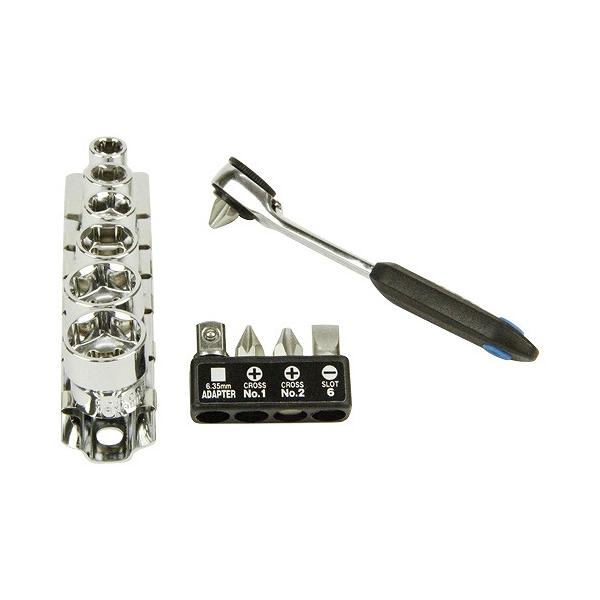 他サイト： 特殊ドライバー スリムラチェットドライバー SRD-226 SK11 [4977292201612] 藤原産業 メーカー直送の商品画像