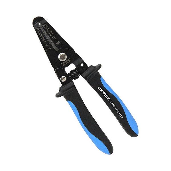 他サイト： 工具 DEVICE ワイヤーストリッパー [4977292278324] DVC-WS102 SK11 藤原産業   メーカー直送の商品画像