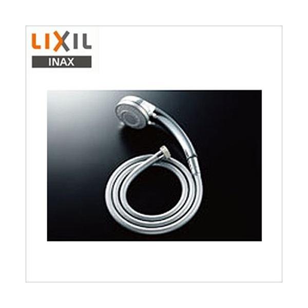 LIXIL INAX エコフル多機能シャワーめっき仕様 メタル調シルバーホース