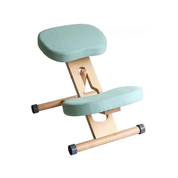 プロポーションチェア ライトナチュラル脚ライトグリーン 組立式 キャスター付き 補助クッション別売 [613088231] CH-N88W-NTLGR 宮武製作所 メーカー直送