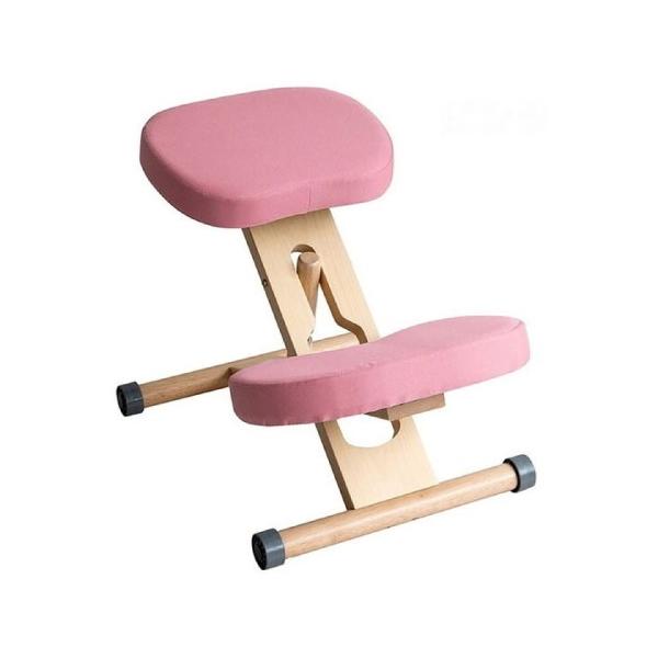プロポーションチェア ライトナチュラル脚ピンク 組立式 キャスター付き 補助クッション別売 [613088212] CH-N88W-NTPK 宮武製作所 メーカー直送