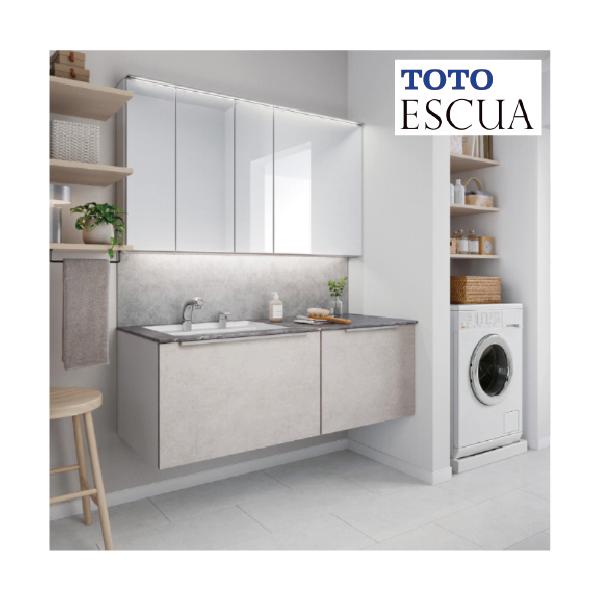 TOTO　洗面化粧台キャビネット 洗面化粧台 エスクア 間口1350mm TOTO [ESCUA14] ミラーキャビネット