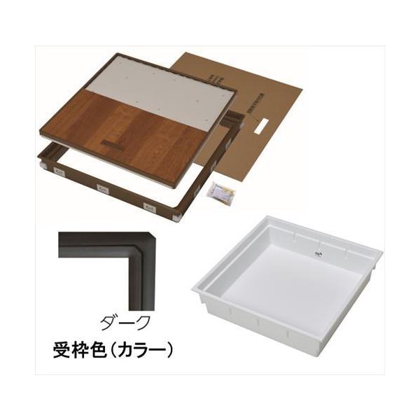 樹脂枠気密型床下収納庫 薄型 12mmフローリング用 [YT612K-D+ 樹脂枠気密型床下収納庫 薄型 12mmフローリング用 [YT612K-D+