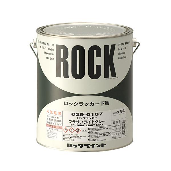 ロックペイント / 029-0105 ロックラッカー プラサフホワイト 3.6kg :r