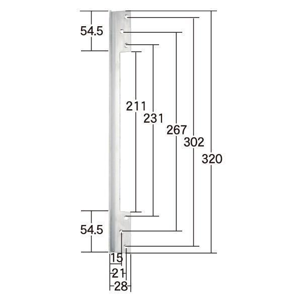 扉と壁の隙間、バール等によるこじ開けを防止します！！ドアと壁の隙間に、釘抜きのようなL字型をした工具・バールを押し込みてこの原理でドア錠を破壊して侵入する方法です。手間がかからないので短時間で侵入うされてしまいます。破壊された扉は交換費用も...