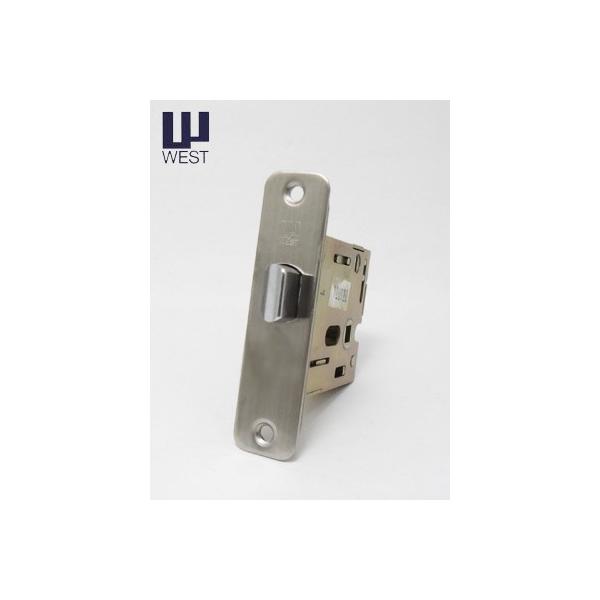 WEST 錠ケース G53-6R ロック機能あり【BS50mm】必ず商品の寸法と、既設の錠ケースの形状・寸法を実際に比較してご確認下さい。商品詳細◆主な使用ドア室内◆バックセット(BS)50mm◆フロントサイズ(H)100mm × (W)2...