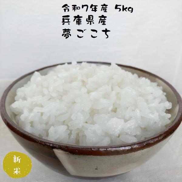 米 5kg 夢ごこち お米 兵庫県産 令和元年産 003 良いコシヒカリネット 通販 Yahoo ショッピング