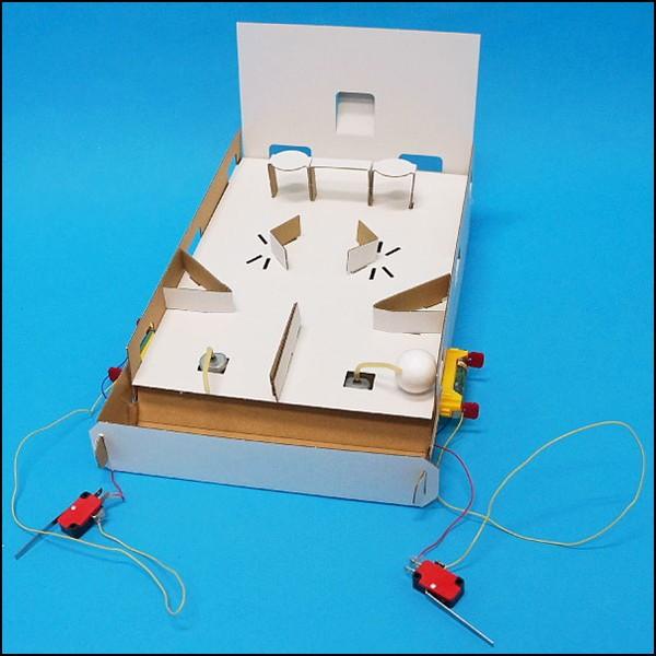 ボール紙で作るモーターの力で弾くピンボール工作キット Buyee Buyee 日本の通販商品 オークションの代理入札 代理購入