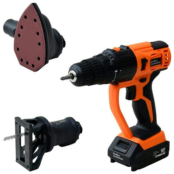 18V 電動工具 3WAY コードレスコンボツール ベーシックドリル 18V 電動工具 3WAY コードレスコンボツール ベーシックドリル