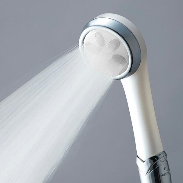 シャワーヘッド ドロップミストナノシャワー ナノフェミラス FMRS-W ホワイト ナノバブル マイクロバブル ミストサウナ 節水 うるおい 保湿 保温 洗浄力
