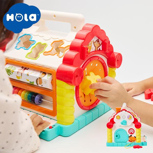 アミューズメント品　ファミリーワクワクセット　計9点セット Hola Toys】ワクワク手あそびハウス ミュージック・デラックス(F