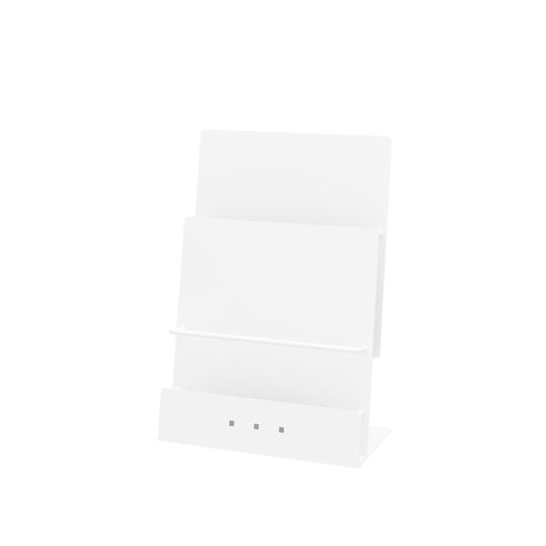 卓上パンフレットスタンド カタログスタンド ホワイト ２段 ｐｓｓ ｈｐ２ トヨダプロダクツ E Life Products 通販 Yahoo ショッピング