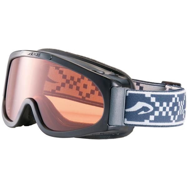 アックス AXE ゴーグル AX220-ST キッズ ジュニア メガネ対応 3〜10歳対象 紫外線 スノーボード ウィンタースポーツ 雪遊び ゲレンデ レジャー 子供 雪山  AX220ST BK　スキー　UVプロテクションやメガネ対応など...