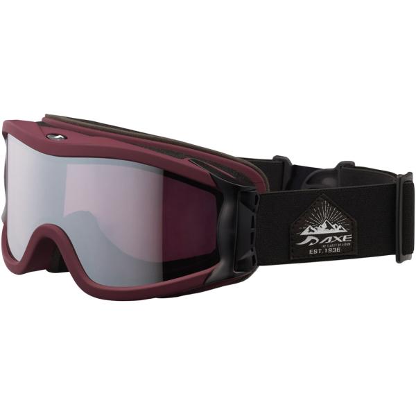 アックス AXE ゴーグル OMW-785 ダブルレンズ メンズ レディース くもり止め加工 メガネ対応 ヘルメット対応 紫外線 スノーボード スノボ ウィンタースポーツ 雪山  OMW785 MBG　スキー　樹脂フレームのメガネにも対応し...