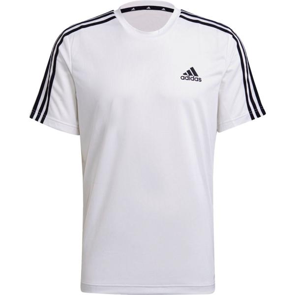 adidas アディダス M D2M 3ストライプス Tシャツ 42274 WHT :ADJ-42274-GM2156:登山用品ロッジ - 通販 -  Yahoo!ショッピング