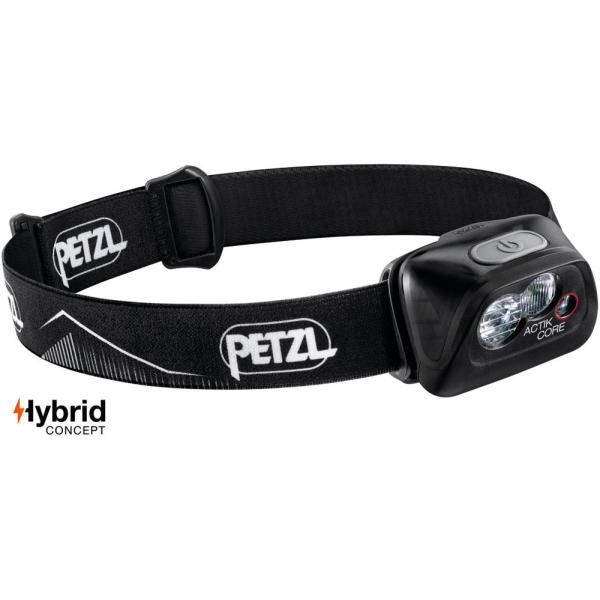 PETZL ペツル アクティック　コア　 ブラック 　アクティブシリーズ　ヘッドランプ　ヘッドライト　釣り　