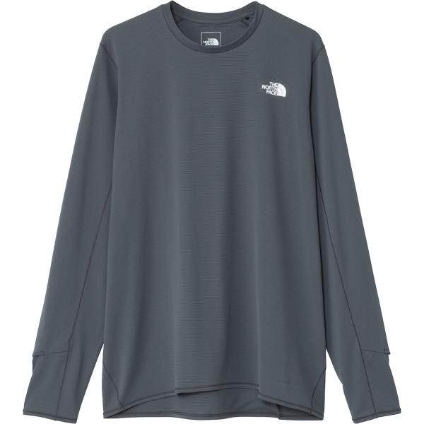 ザ・ノース・フェイス THE NORTH FACE ロングスリーブブリーズレンジランクルー L/S BREEZERANGE RUN CR メンズ 長袖Tシャツ 登山 ハイキング 静電防止 吸汗速