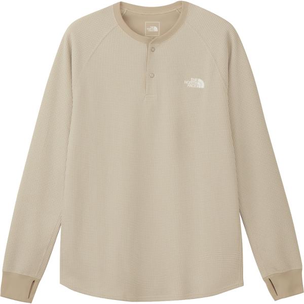 ザ・ノース・フェイス THE NORTH FACE フリーランワッフルクルー メンズ 長袖 トップス ヘンリーネック ランニング 保温 抗菌防臭 紫外線 UVカット UPF50+ シ
