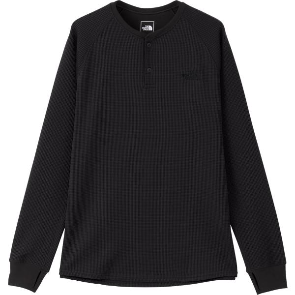 ザ・ノース・フェイス THE NORTH FACE フリーランワッフルクルー メンズ 長袖 トップス ヘンリーネック ランニング 保温 抗菌防臭 紫外線 UVカット UPF50+ シ