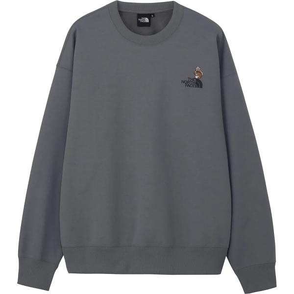 ザ・ノース・フェイス THE NORTH FACE ズーピッカークルー ユニセックス 長袖 ロングスリーブ トップス シンプル ロゴ 動物 アニマル  NT62638