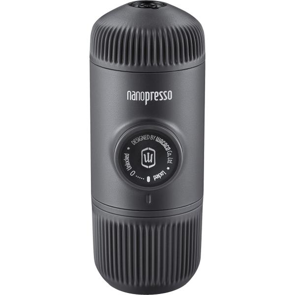 ワカコ WACACO ナノプレッソ グレー エスプレッソマシン コーヒー キャンプ  WACACO1010　アウトドア　お好みのコーヒーを淹れる機能を搭載したナノプレッソは、最も優れたエスプレッソマシンの1つです。新たに特許を取得したポンプ...