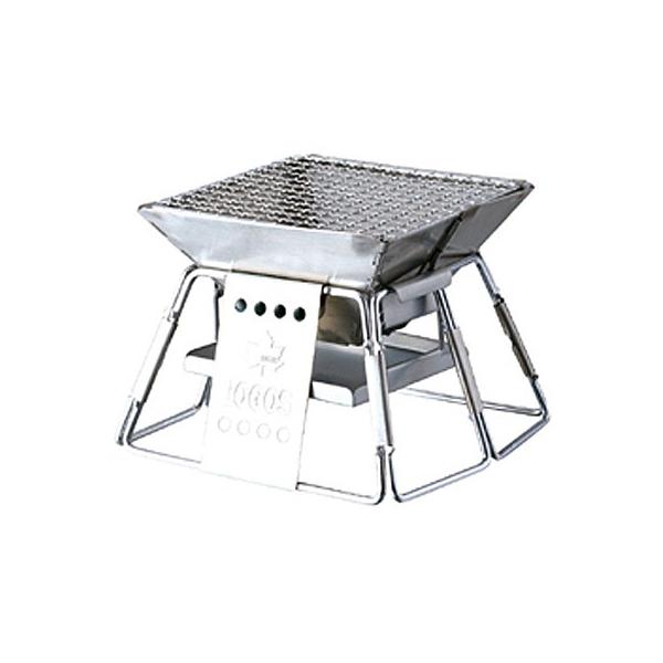 ロゴス LOGOS ピラミッドグリル・コンパクト コンロ グリル BBQ バーベキュー キャンプ グランピング ベランピング ソロキャン 1 人用 ソロキャンプ  81063112　アウトドア　週末のこだわり、お手軽炭火焼グリル。手軽に楽し...