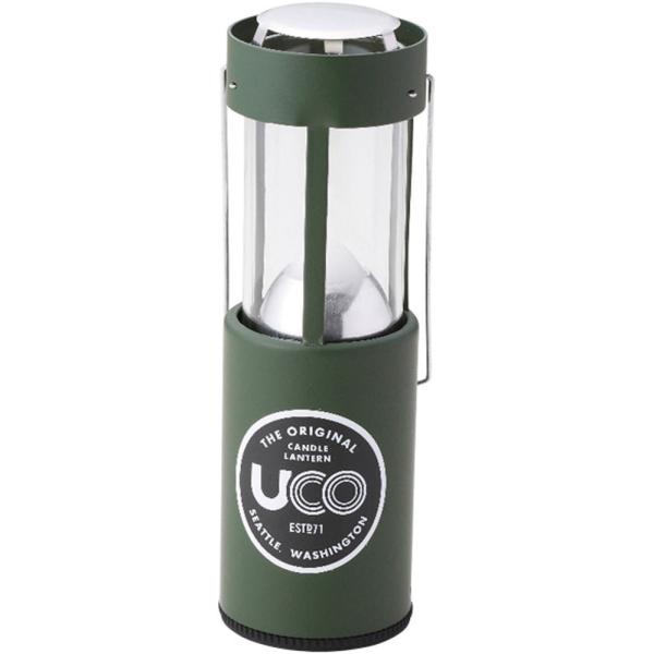UCO ユーコ キャンドルランタン　グリーン　照明　防災　停電対策　防災グッズ　台風対策 24352
