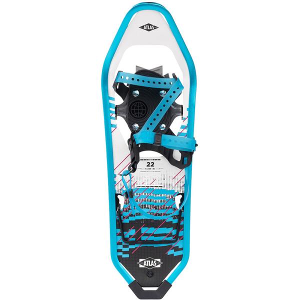 アトラス ATLAS レンジ BC 22 スノーシュー 山岳用 バックカントリーツアー コンパクト クランポン 雪山 ヒールリフトバー 軽量 グリップ力  1831945　アウトドア　高いグリップ力と優れた操作性を誇る山岳モデルのスノーシュ...