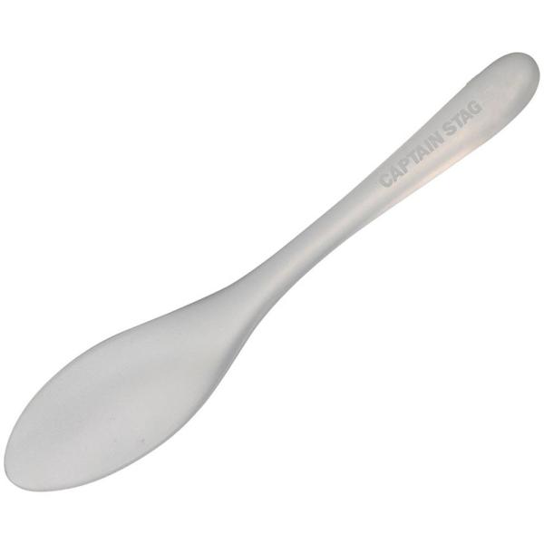 キャプテンスタッグ CAPTAIN STAG GFLOAT TPX樹脂製 高耐熱スプーンS クリア   UH3028　アウトドア　食器洗い乾燥機使用可能です。