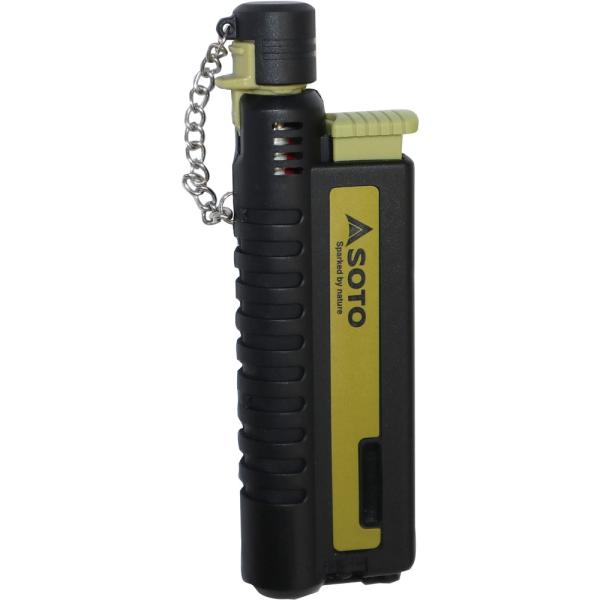 ソト SOTO スライドガストーチ ST-480C 耐風バーナー 小型 コンパクト 着火 点火 登山 トレッキング キャンプ BBQ バーベキュー 防災 停電対策 災害対策  ST480C　アウトドア　火口がのびる小型耐風バーナー。使用時は...