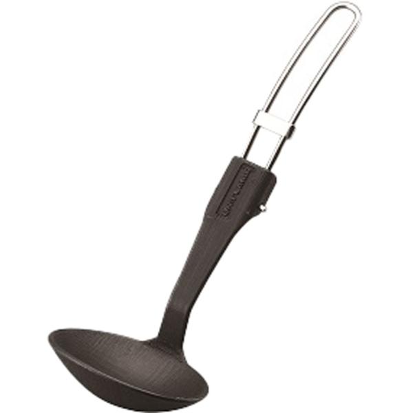 ユニフレーム UNIFLAME アウトドア ちびレードル ブラック  レードル お玉 キャンプ 調理 器具 道具 折りたたみ コンパクト   666807 UNIFLAME（ユニフレーム） ちびレードル ブラック レードル お玉