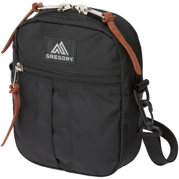 グレゴリー GREGORY クイックポケットL ブラック ショルダーバッグ 3L ユニセックス 斜めがけ 軽量 大容量 貴重品収納 ペットボトル収納 多収納 小物